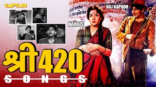 Songs Of Shree 420 | Raj Kapoor, Nargis