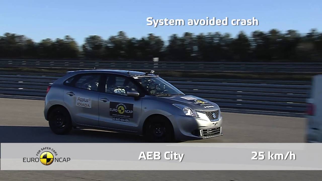 Euro NCAP Crash Test of Suzuki Baleno 2016 YouTube