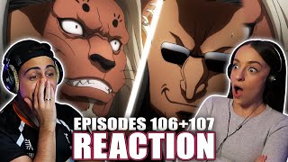 MOREL IS A BEAST! Hunter x Hunter Episodes 106-107 REACTION!