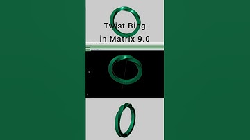 full 👆🏻video link/ How to make Simple Twist Ring in Matrix 9.0 #tutorial #matrix #jewellery