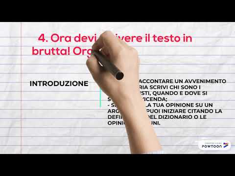 Video: Come Scrivere Un Tema Per Un Insegnante