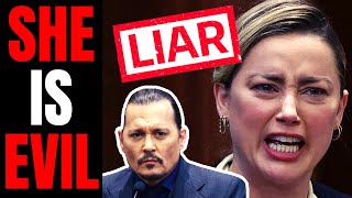 Amber Heard SLAMMED For Made Up Story, Fake Crying On Stand | The Public Stands With Johnny Depp