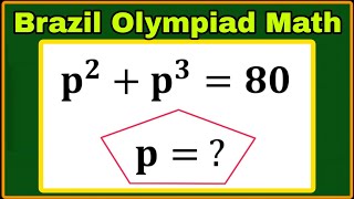 Brazil| A Super Interesting Algebra Olympiad Math Problem| Can you solve this?