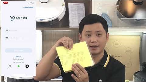 Cài Đặt Ứng Dụng Ecovacs Home Ecovacs Deebot T5 Max