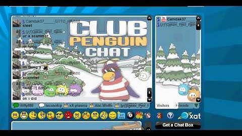 some retard on xat trying to scam me