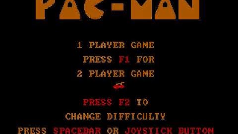 Archive.org Gameplay [001] Pac-Man