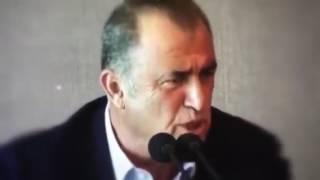 FATIH TERIM : ALLAHA ŞÜKÜR BU YAŞA KADAR BURNUM KIRILMADI (BASIN TOPLANTISI)