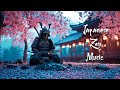 Soulful soothing in sakura garden  japanese flute music for meditation healing deep sleep