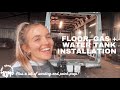 FLOOR, GAS AND WATER INSTALLATION-Mercedes Vario Campervan Conversion