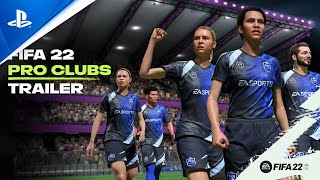 FIFA 22 | Официальный трейлер Клубов Профи | PS5, PS4