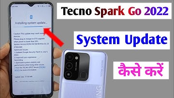 Tecno spark go 2022 system update / how to system update tecno spark go 2022