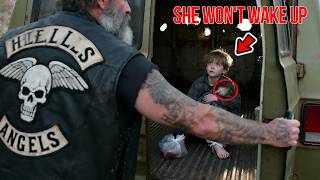 Biker Found 7-Year-Old Guarding His Baby Sister in a Rusted Van — What 300 Hells Angels Discovered