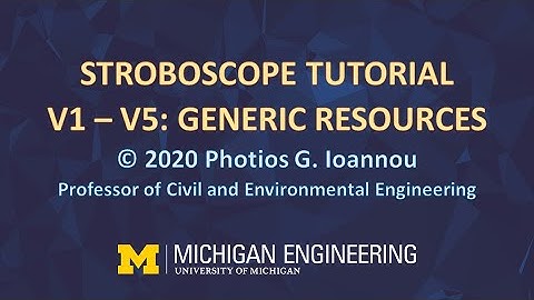 2020-03-17 Stroboscope Tutorial 1~5, Generic Resources
