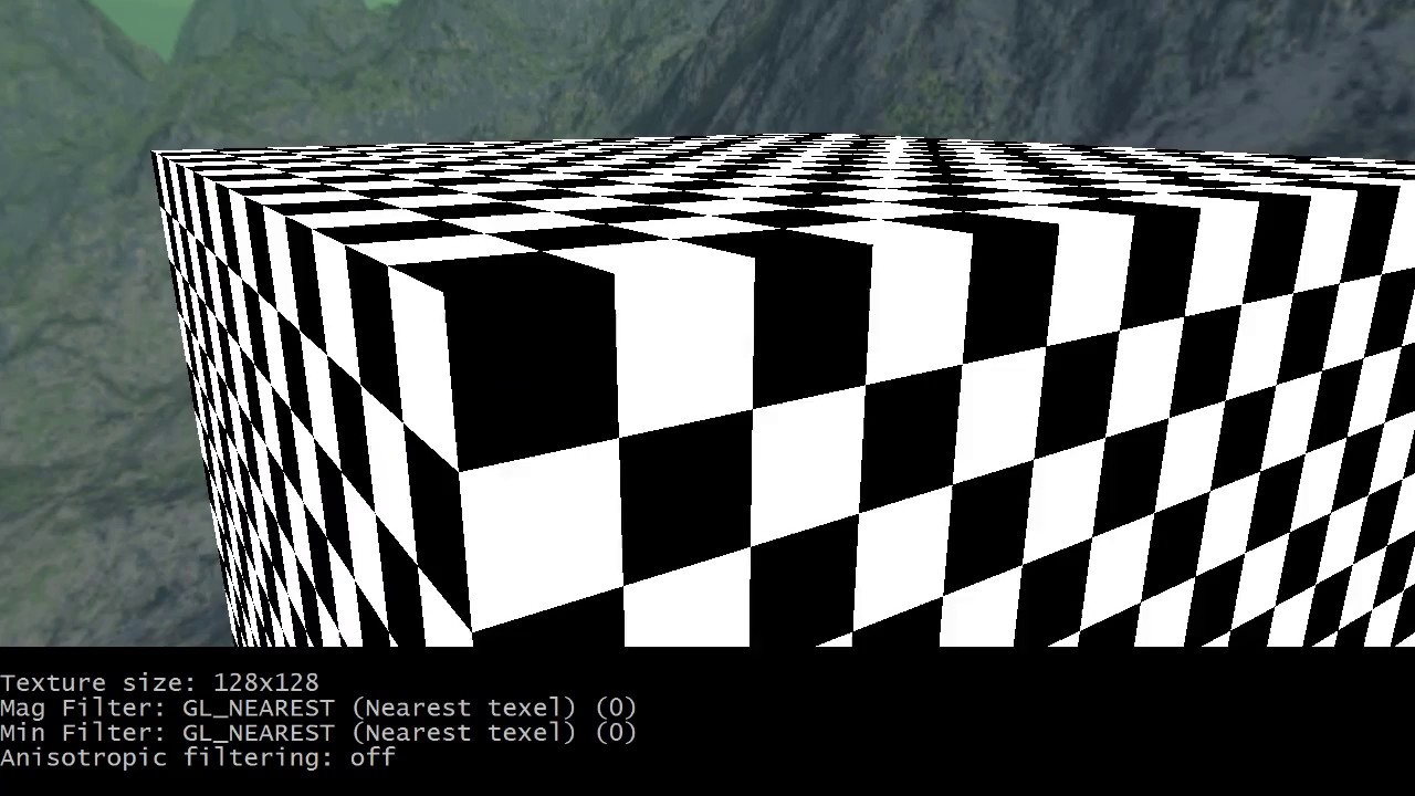 Mipmaps and Anisotropic Filtering 