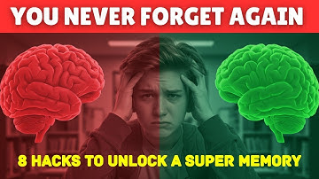 Why You Forget Everything You Study | 8 Hacks to Unlock a Super Memory