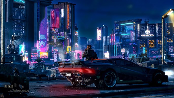 Cyberpunk 2077 Night City 4K animated wallpaper 