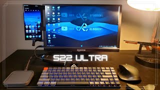 The BEST monitor for the S22 Ultra  Samsung Dex Display  Roadom 15.6'