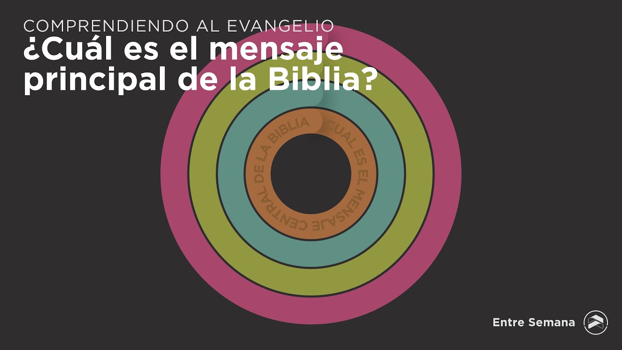 Comprendiendo el Evangelio: "¿Cuál es el mensaje principal de la Biblia