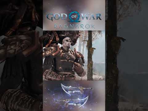 Кратос меняет топор на молот варвара в God of war 2018