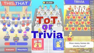 Playing ToT or Trivia | CrazyGames screenshot 4