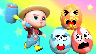 Easter Egg Song + More Color Song & Nursery Rhymes For Kids | JoJo Kids Songs