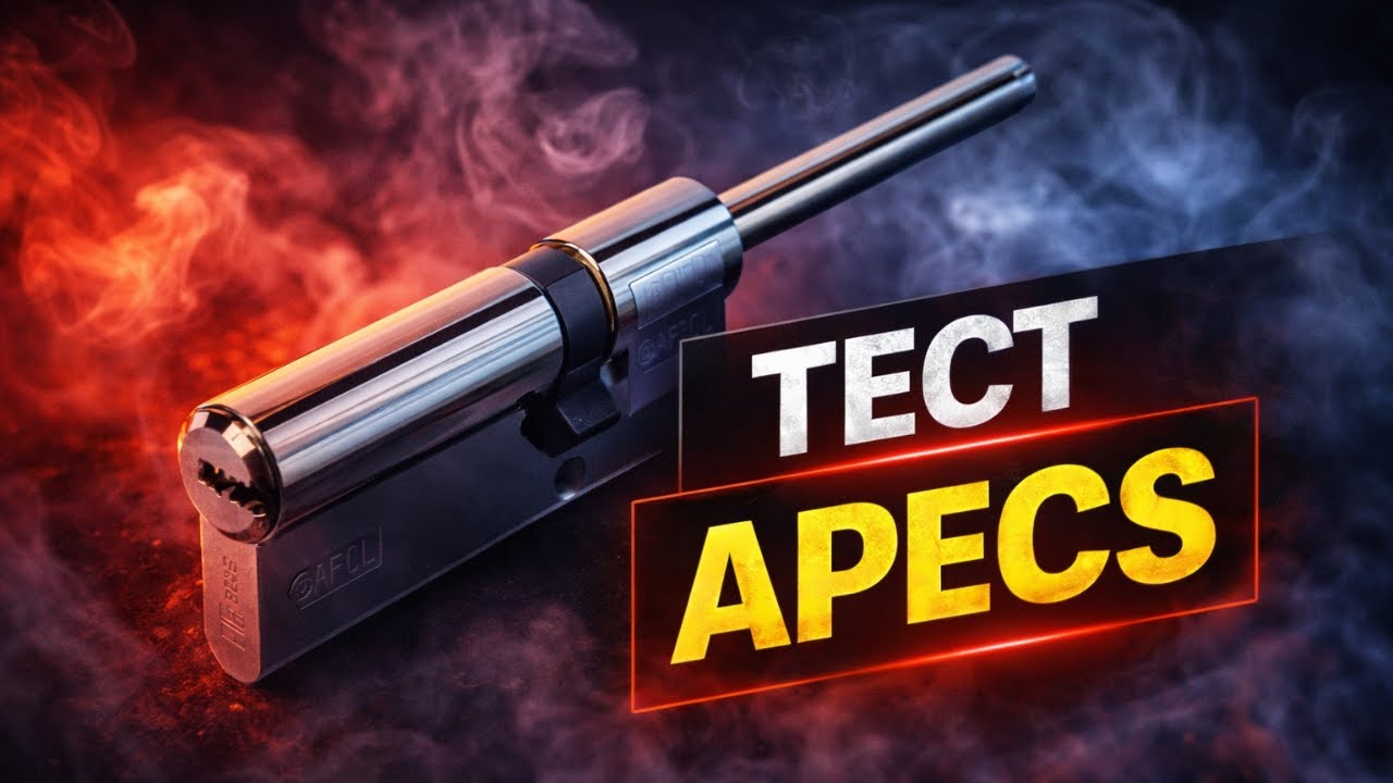 Вскрытие перфо цилиндра Apecs