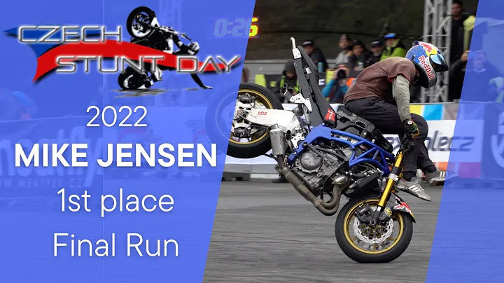 Czech Stunt Days 2022 -  Mike Jensen 1st place Fin...