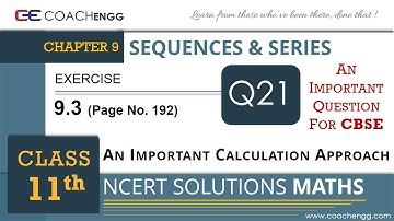 SEQUENCES AND SERIES Exercise 9.3 Q21 Class 11 MATHS NCERT Solution - Geometric Sequence Examples