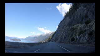Sea-to-Sky Highway - BC Highway 99 (Vancouver to Squamish) - TimeWarp 5x 4K