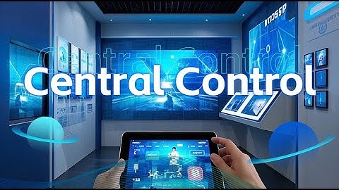 Multimedia central control system Control Everything in a Museum with an iPad remote