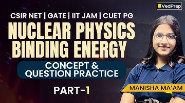 Nuclear Physics Binding Energy Part–1|Concept & Question Practice | CSIR NET / GATE / IIT JAM / CUET
