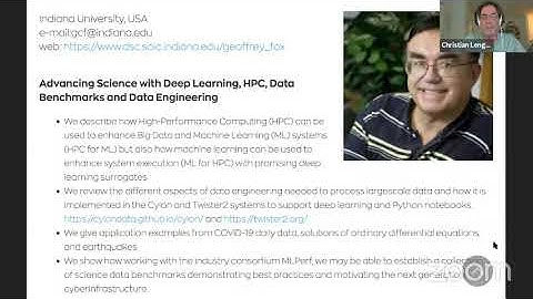 Geoffrey Fox Keynote Euro-Par 2020