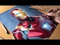 Drawing Iron Man - Timelapse | Artology