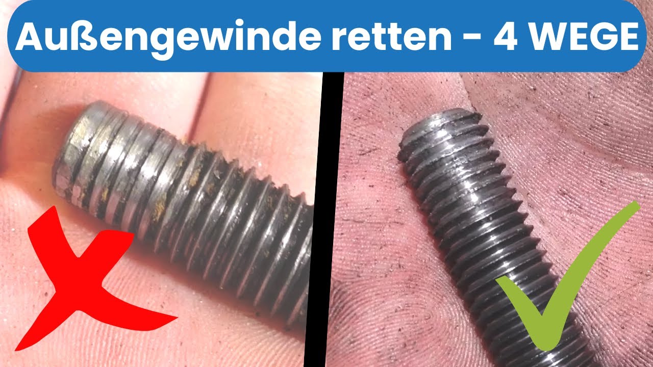Wie Erkennt Man Ein Defektes Ausdehnungsgefäß Außengewinde defekt - 4 Wege diese zu reparieren - Werkstatttricks