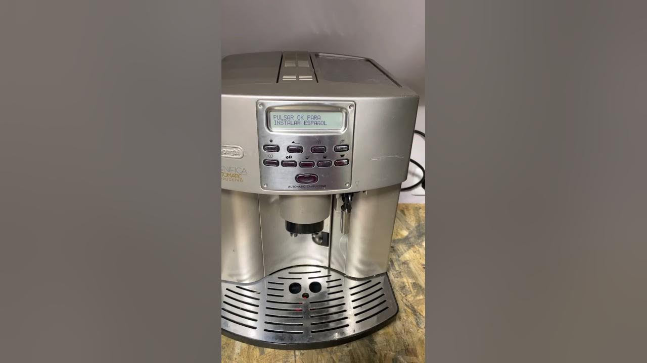 Як змінити мову в кавоварці Delonghi Esam 3500. How to change language