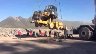 Very Unsafe Lift - Crane Failure