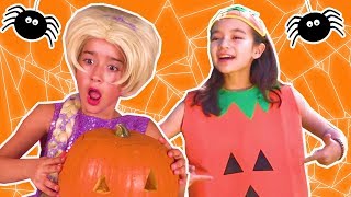 KIDDYZUZAA HALLOWEEN 2017 COMPILATION  Candy, Costumes, Pranks + MORE  Princesses In Real Life