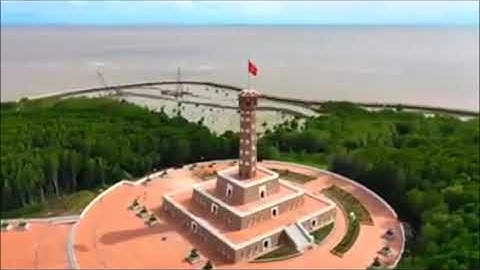 Flycam - Cột cờ HÀ NỘI tại Mũi Cà Mau
