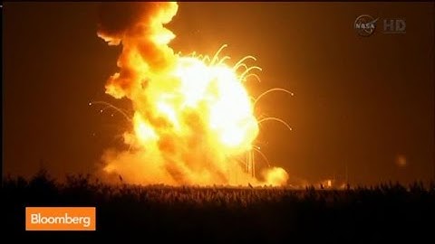 Oribital Rocket Explodes as Fireball in Virginia