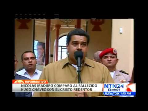 Nicolás Maduro manifiesta que Chávez fue el "Cristo de los pobres"