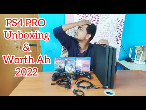 PS4 Pro Unboxing And Setup My Review In 2021 தமிழ்