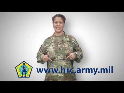 @ArmyHRC Episode 1: Active Guard and Reserve Soldier, Soldier Record Briefs