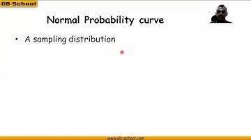 Normal Probability Curve Meaning