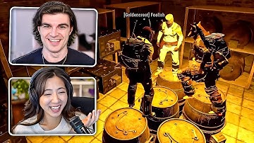 Joy Baiting Players in Rust Kingdoms 3 (ft. Fuslie, Foolish, & More)