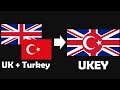 Random Flag #22 UK + Turkey → UKEY