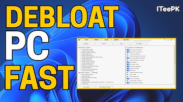 Debloat & Optimize Windows 11 FAST | Remove Bloatware & Boost Performance with Chris Titus WinUtil