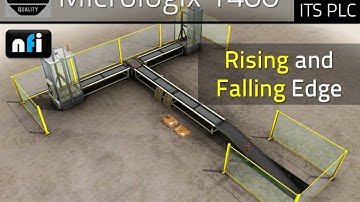 AB Micrologix 1400 Tutorials Understanding Rising and Falling Edge