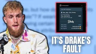 Jake Paul Response To Drake Betting Huge on Him