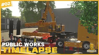 🚧 Delivering Crane Lift Beams on Trevanac TP | FS25 Public Works Support screenshot 2