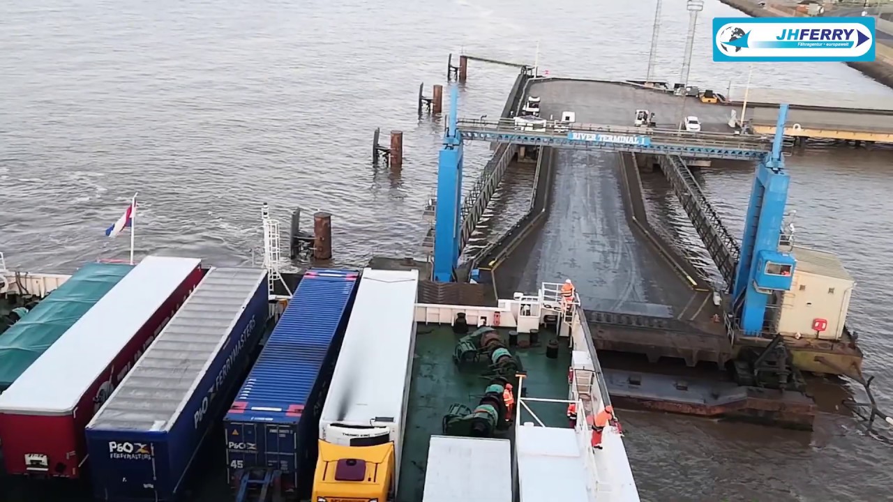 Fähre: Rotterdam - Hull - YouTube